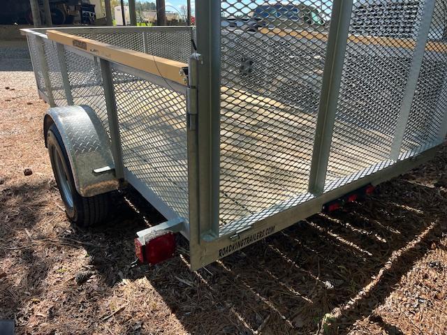 2020 ROADKING GALVANIZED TRAILER 10’ x 6’  GORILLA LIFT ASSIST GATE  2’ SIDES BARELY USED