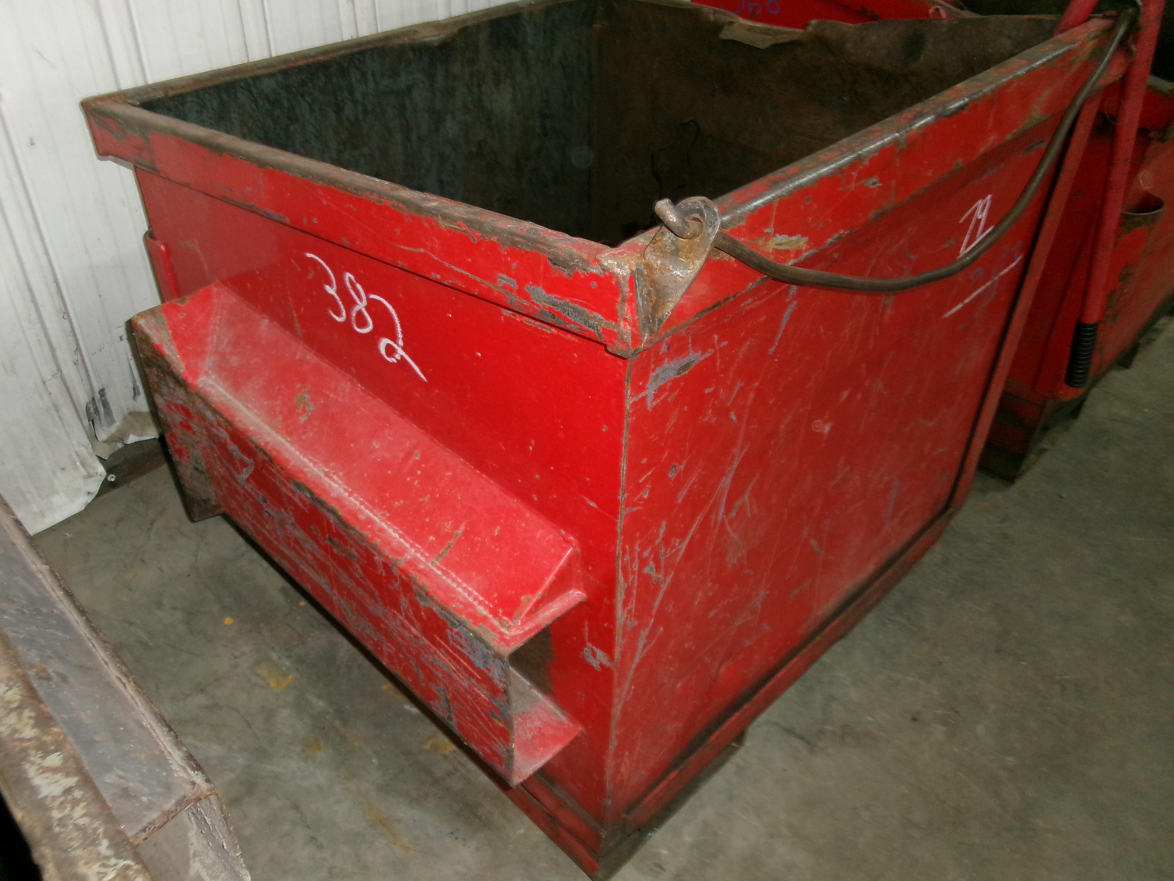 3' X 3' STEEL HOPPER
