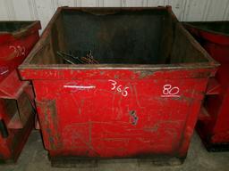 3' X 3' STEEL HOPPER