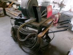 LINCOLN WIRE FEED AND CART