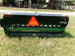 WOODS TSS8R4 SEEDER, LIKE NEW