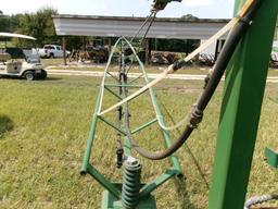 SHEPHARD 300 GAL 3 PT SPRAYER, HYD FOLD BOOMS, FOAM MARKERS, GENTLY USED