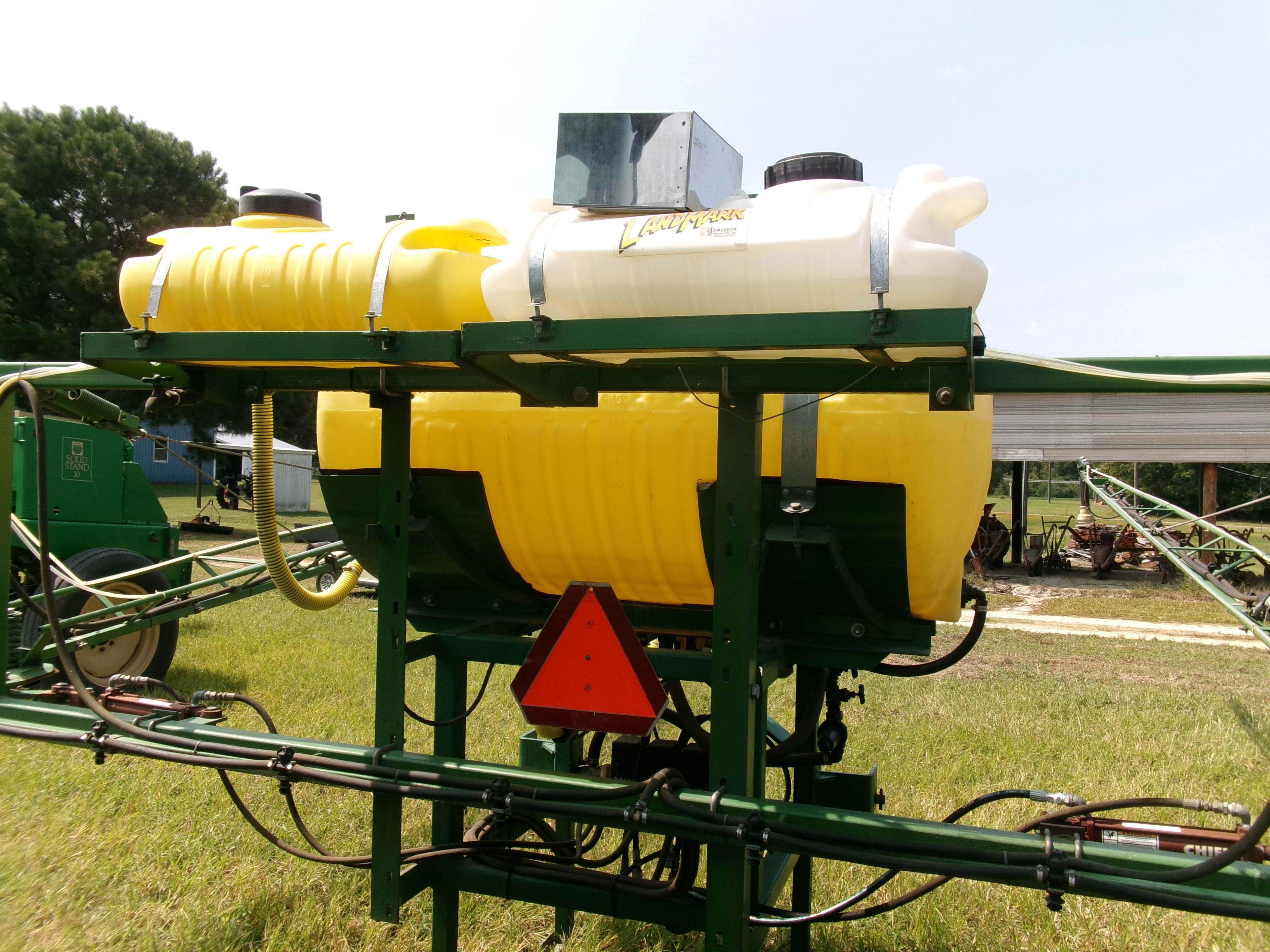 SHEPHARD 300 GAL 3 PT SPRAYER, HYD FOLD BOOMS, FOAM MARKERS, GENTLY USED