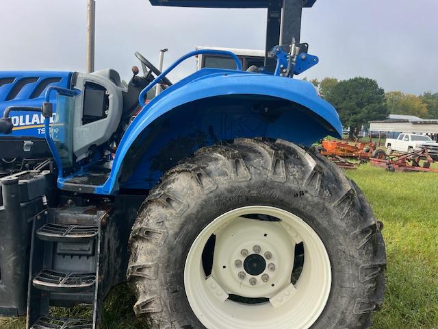 NH TS6.110 MFWD, DSL, CANOPY, DUAL REMOTES, LEFT HAND REVERSER, 4069 HRS