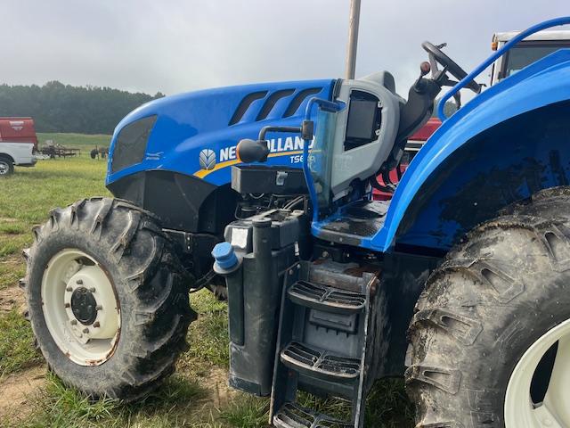NH TS6.110 MFWD, DSL, CANOPY, DUAL REMOTES, LEFT HAND REVERSER, 4069 HRS