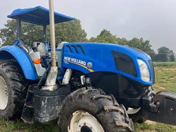 NH TS6.110 MFWD, DSL, CANOPY, DUAL REMOTES, LEFT HAND REVERSER, 4069 HRS