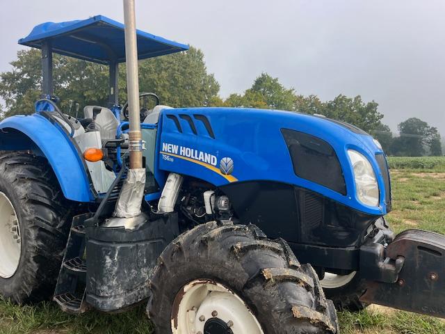 NH TS6.110 MFWD, DSL, CANOPY, DUAL REMOTES, LEFT HAND REVERSER, 4069 HRS