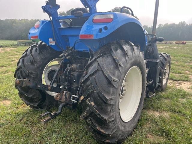 NH TS6.110 MFWD, DSL, CANOPY, DUAL REMOTES, LEFT HAND REVERSER, 4069 HRS