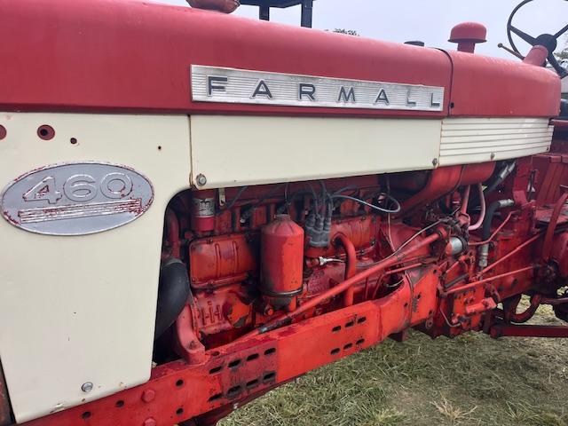FARMALL 460, GAS ENGINE, 1306 HRS SN: 647S AS GOOD AND SOLID AS YOU WILL FIND.  SHED KEPT.  NICE