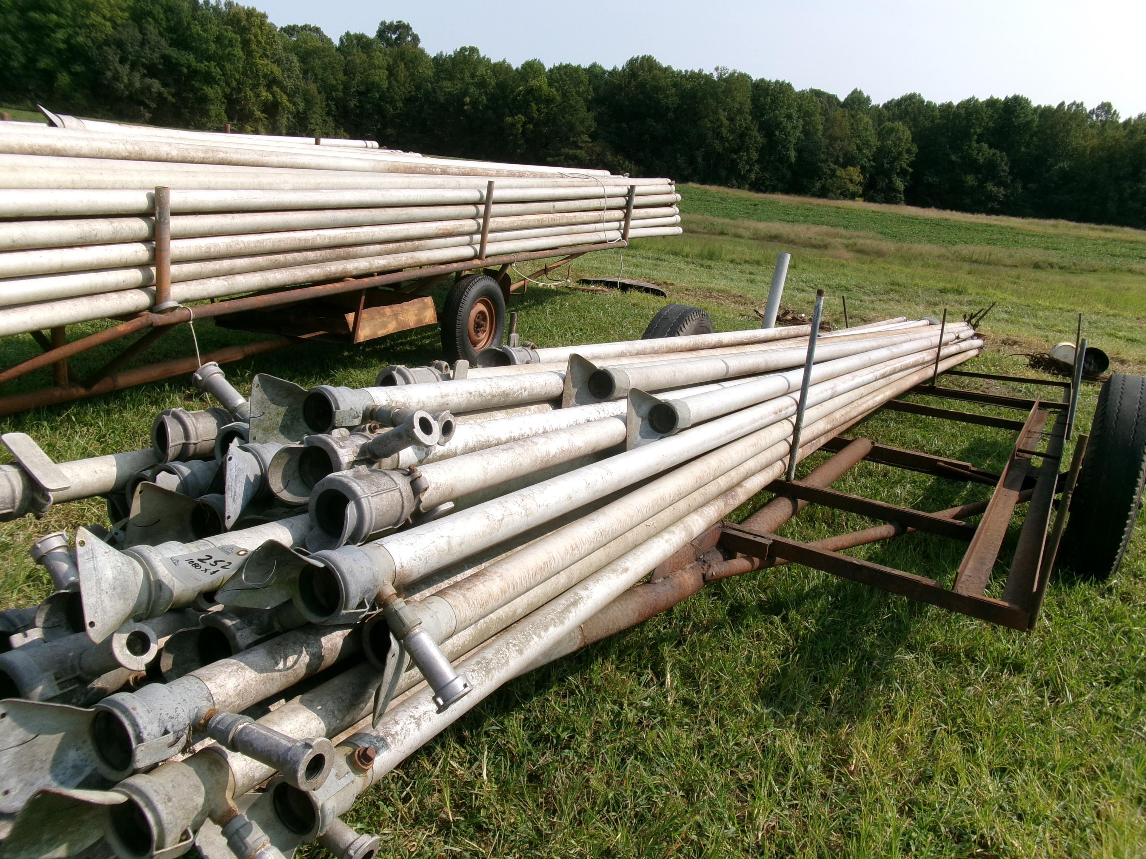 1080' OF RACEBUILT IRRIGATION PIPE , 3", 1080X$