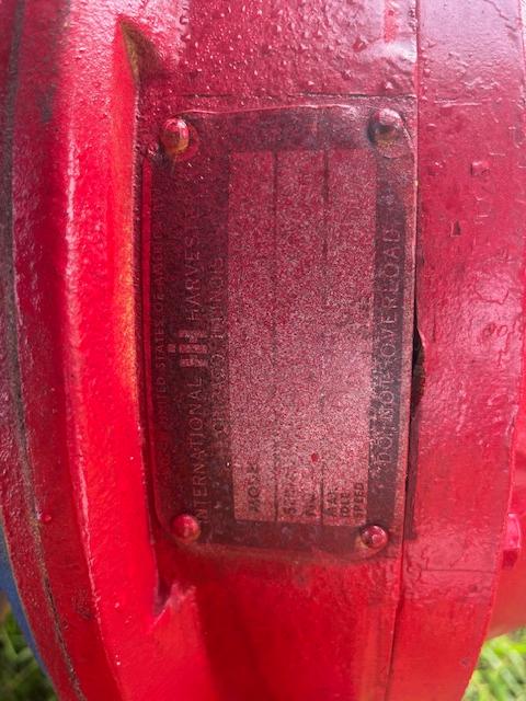 RAINBOW IRRIGATION PUMP WITH SUCTION GAS ENGINE IH PUMP RUNS