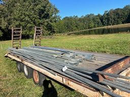 PIPE RAILS AND METAL STUDS
