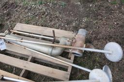 NELSON 100 IRRIGATION GUN, 4" WADE RAIN FITTING