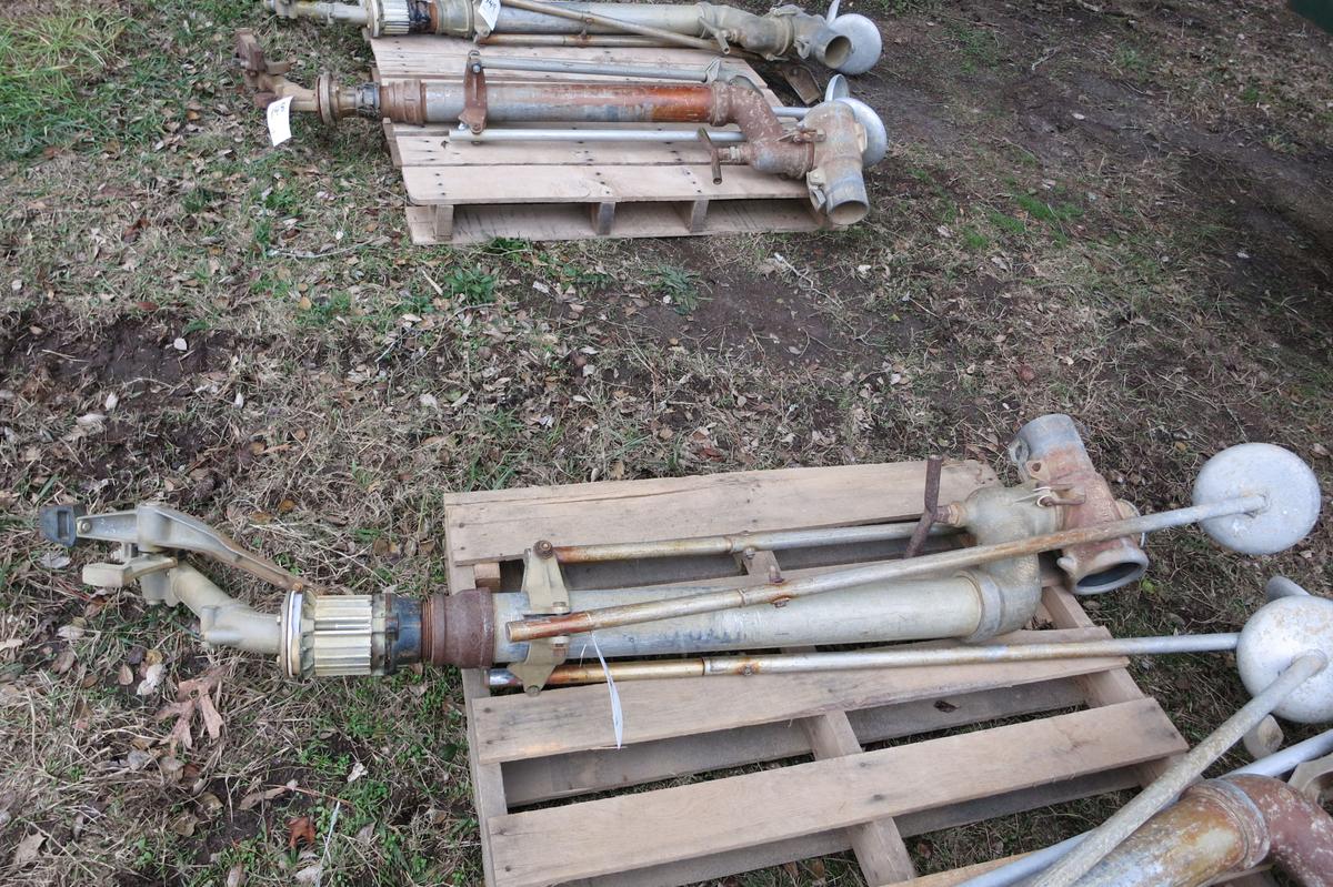 NELSON 100 IRRIGATION GUN, 4" WADE RAIN FITTING