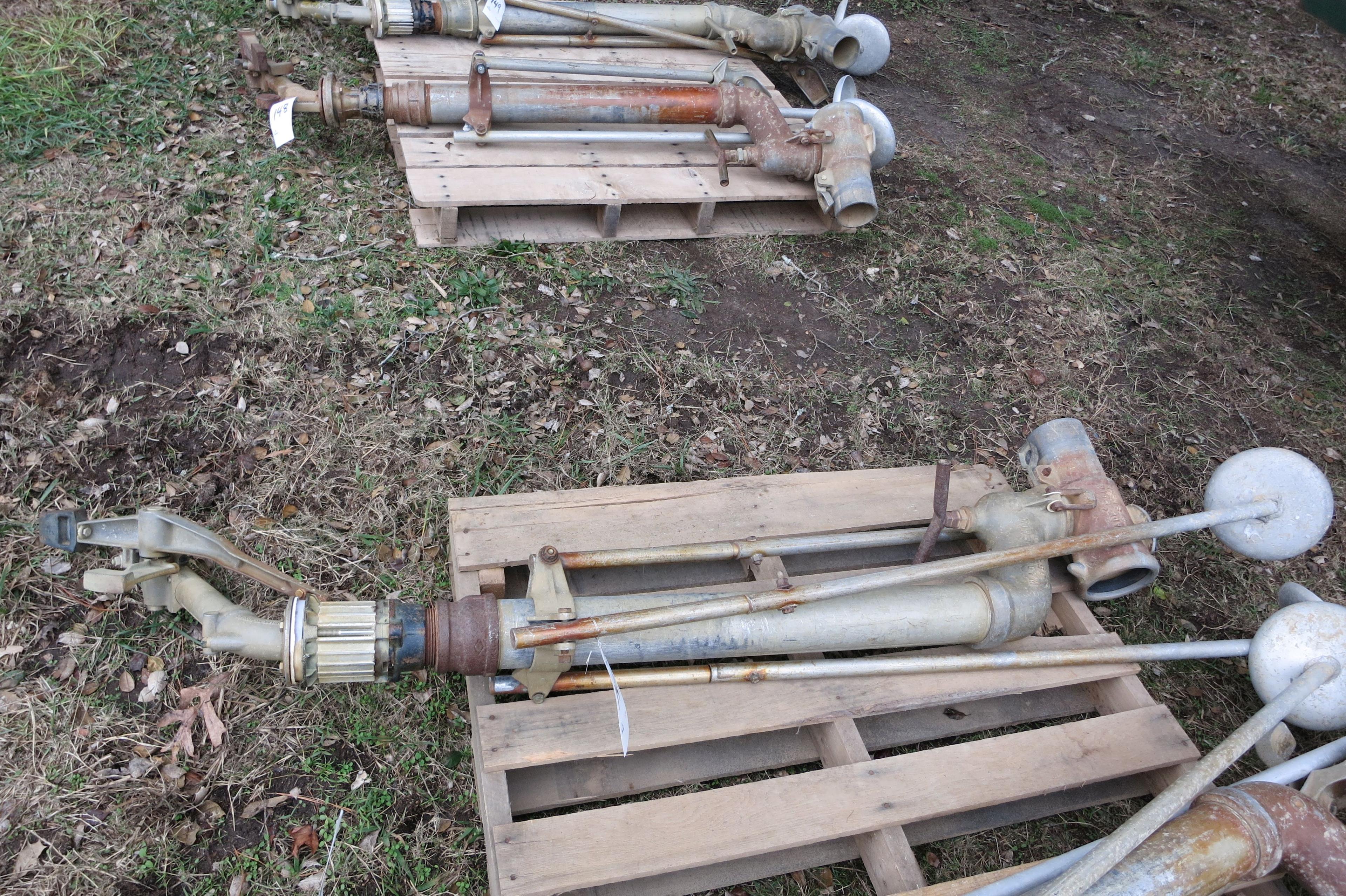 NELSON 100 IRRIGATION GUN, 4" WADE RAIN FITTING