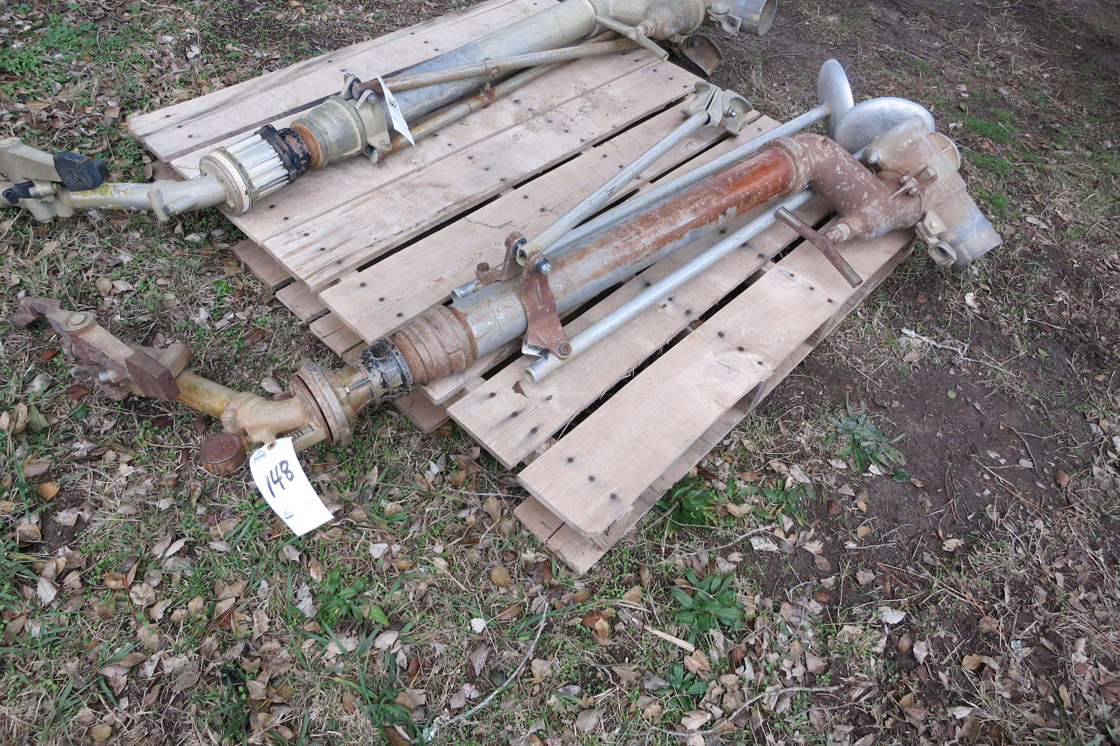 NELSON 100 IRRIGATION GUN, 4" WADE RAIN FITTING