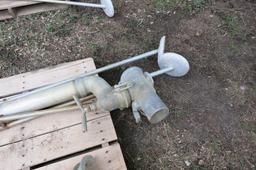 NELSON 100 IRRIGATION GUN, 4" WADE RAIN FITTING