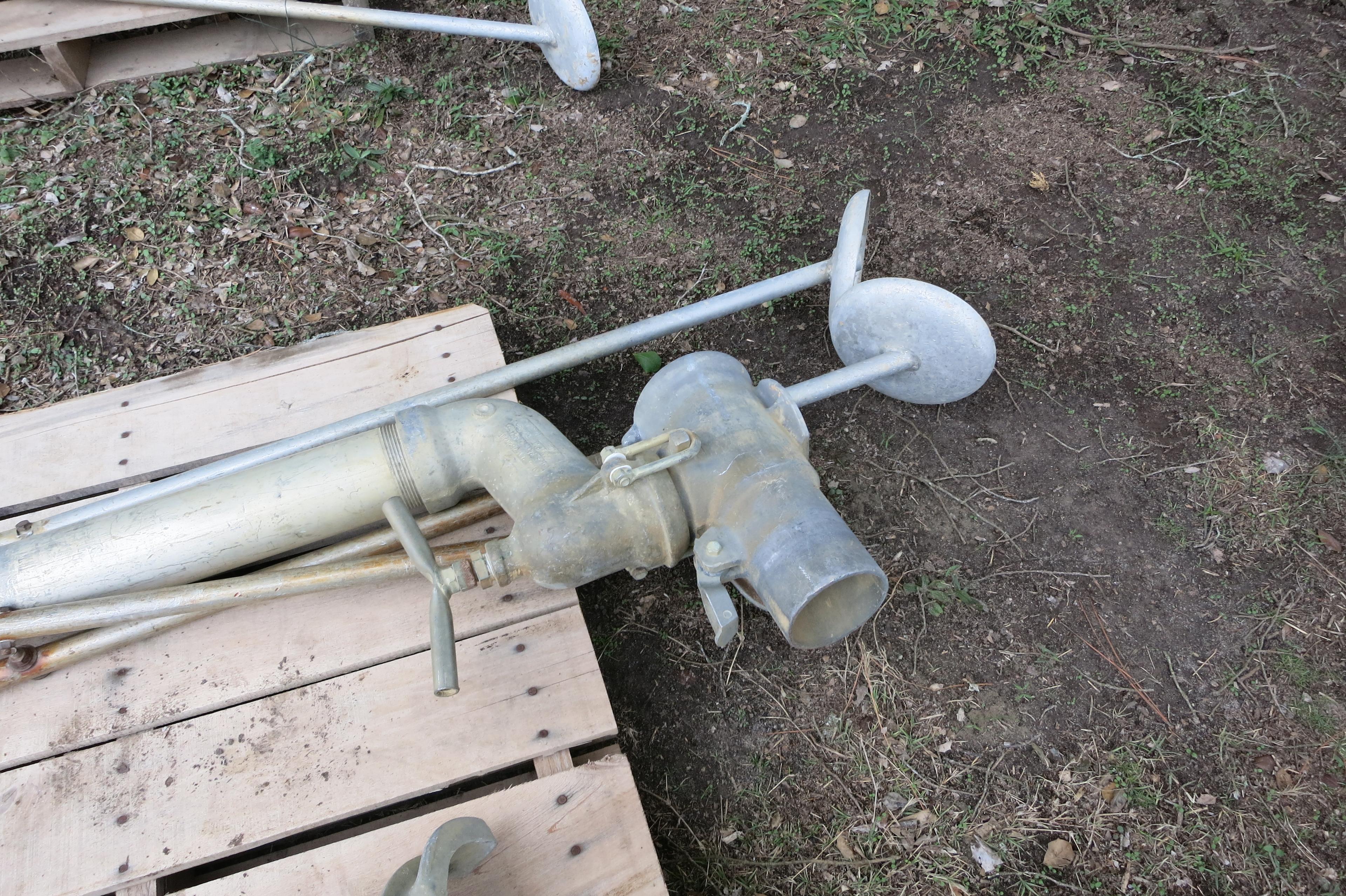 NELSON 100 IRRIGATION GUN, 4" WADE RAIN FITTING
