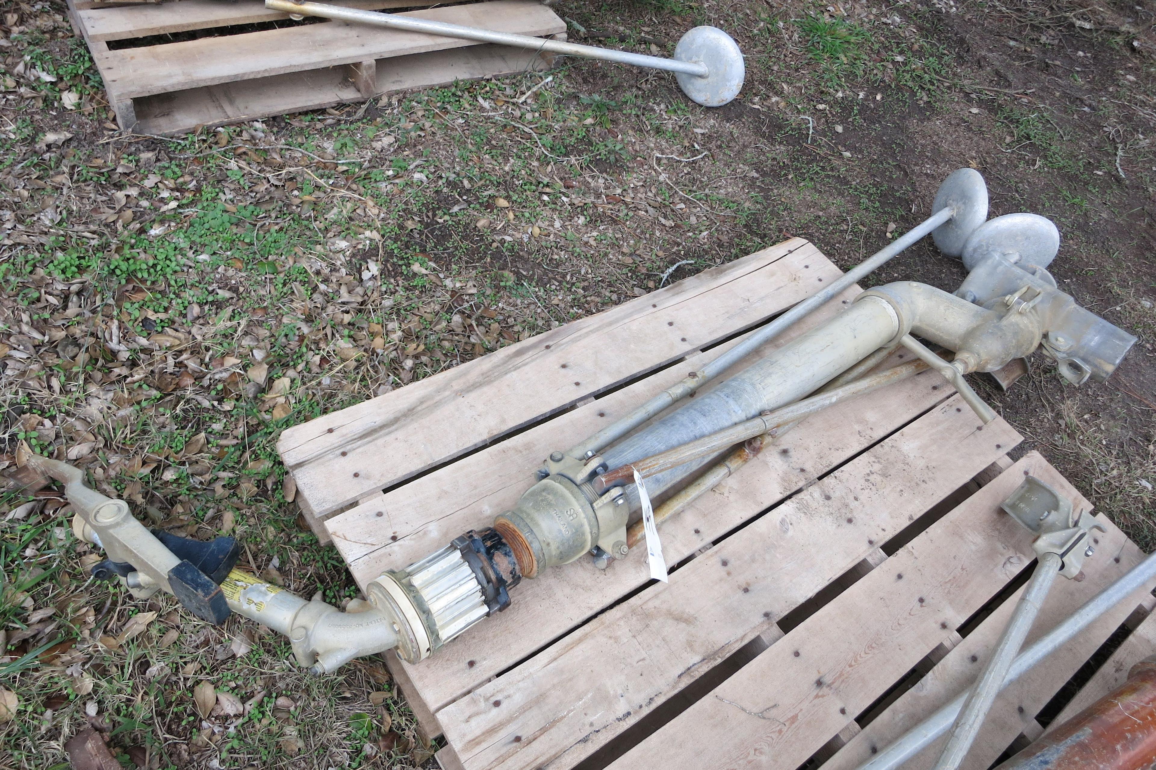 NELSON 100 IRRIGATION GUN, 4" WADE RAIN FITTING