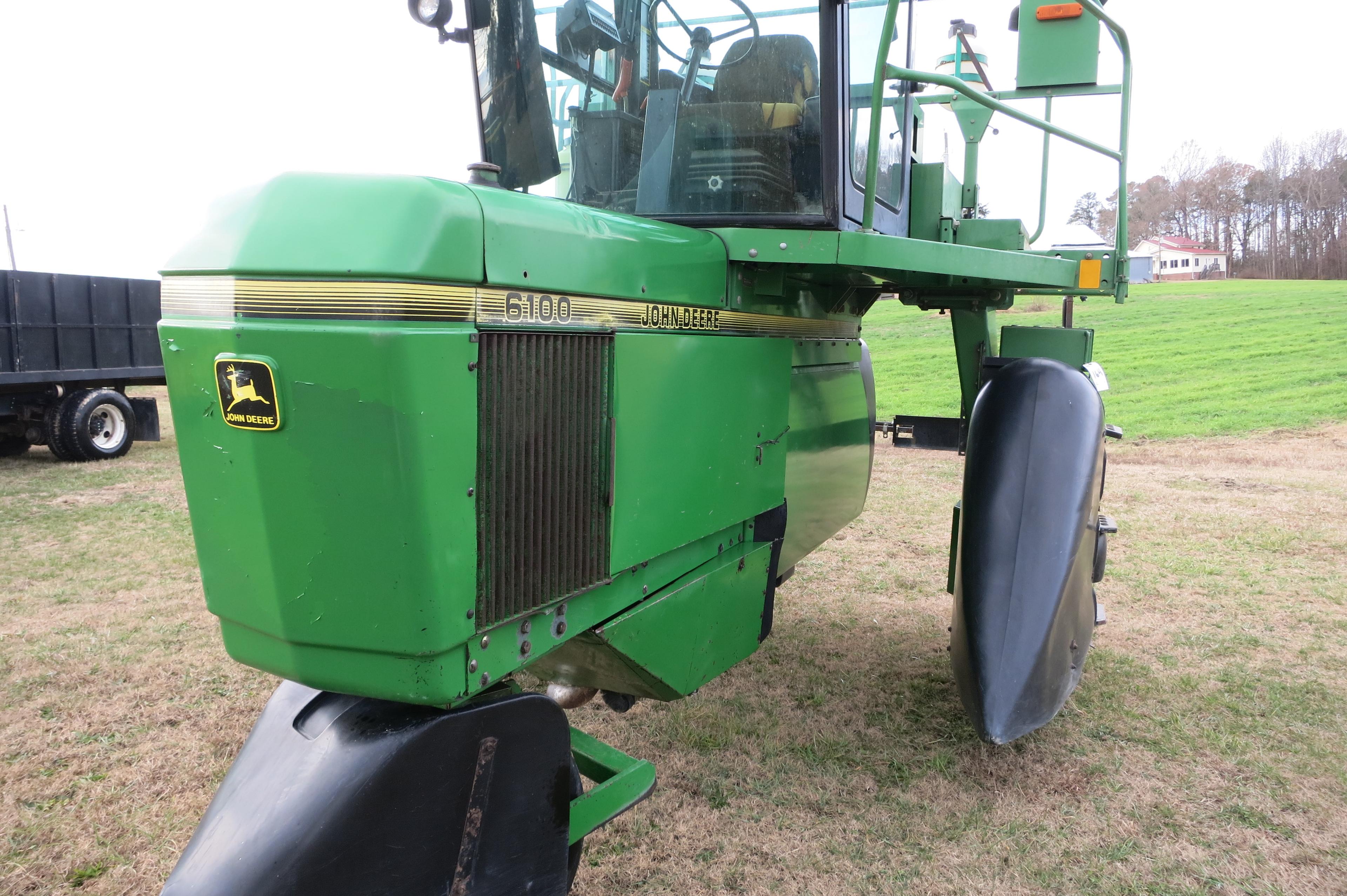 JD 6100 SPRAYER, CAB, JD RATE CONTROL, 4148 MILES, SN:4065, SELLS W/ 4R & 8R BOOM (ALL NEW AC)