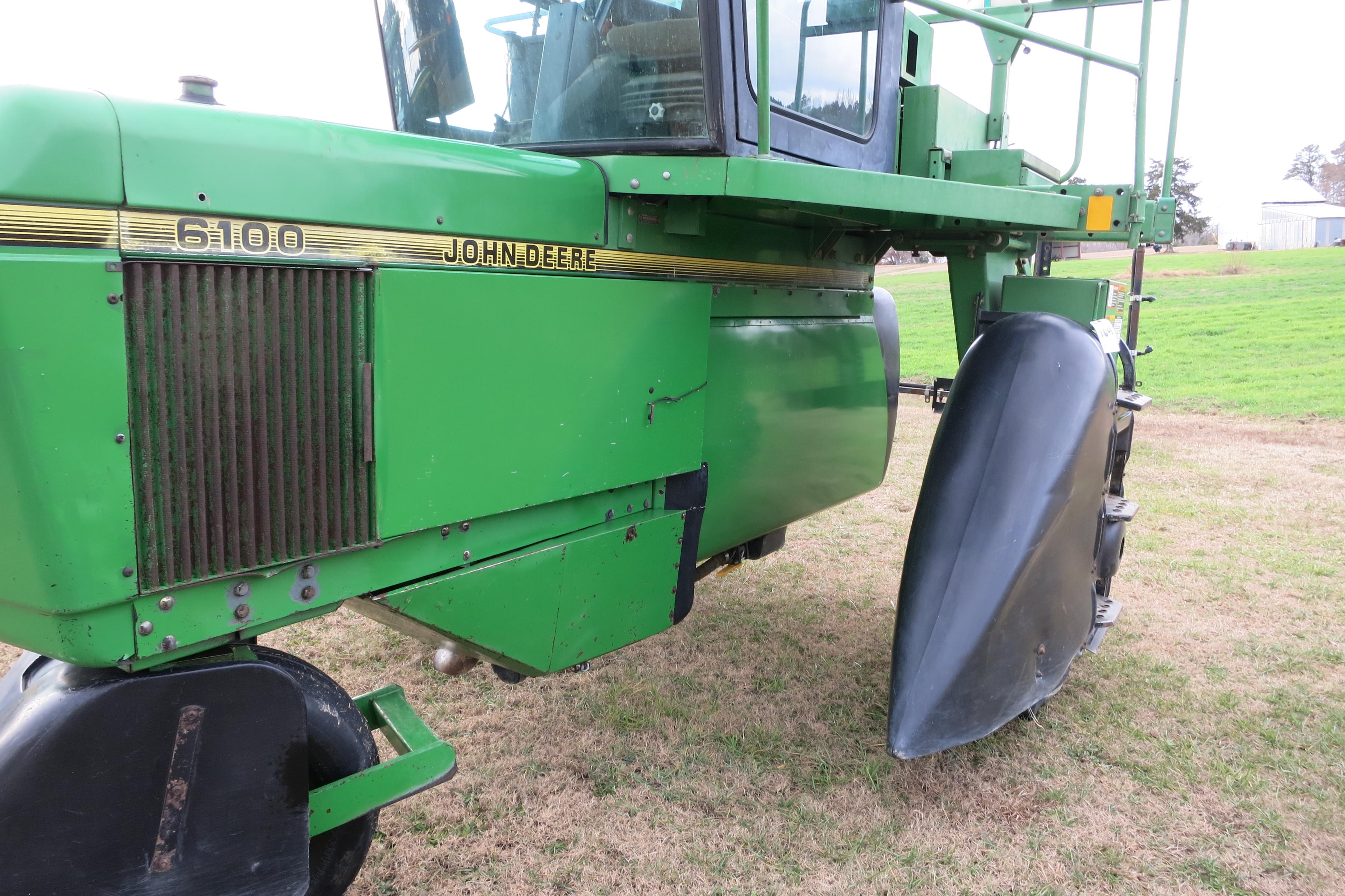 JD 6100 SPRAYER, CAB, JD RATE CONTROL, 4148 MILES, SN:4065, SELLS W/ 4R & 8R BOOM (ALL NEW AC)