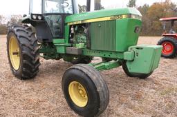 JD 4255 CAB, DSL, 15-SPEED POWERSHIFT TRANS, DUAL REMOTES, NEW REAR TIRES, SN: 11655, 9200 HRS (1-OW
