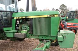 JD 4255 CAB, DSL, 15-SPEED POWERSHIFT TRANS, DUAL REMOTES, NEW REAR TIRES, SN: 11655, 9200 HRS (1-OW