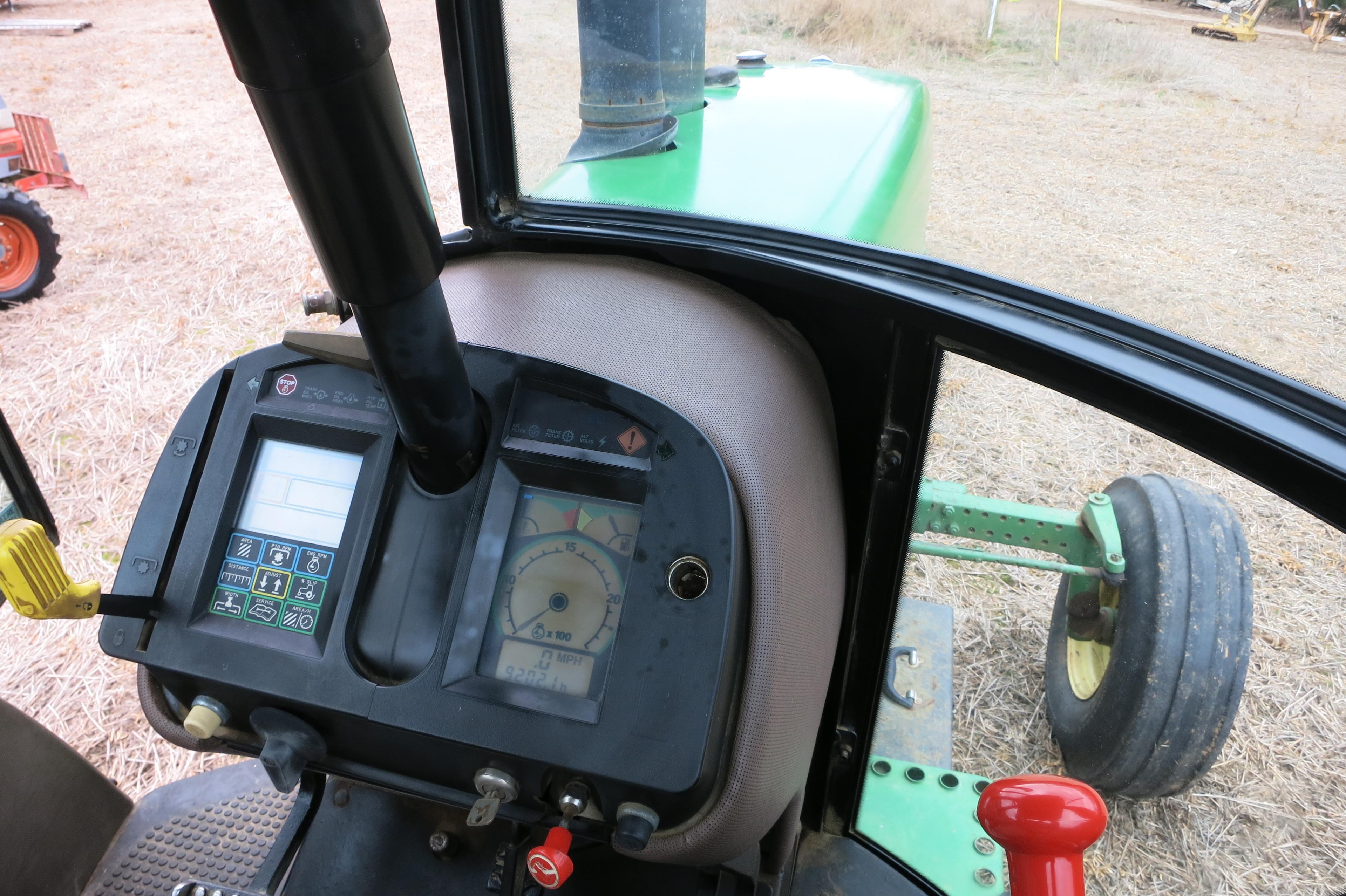 JD 4255 CAB, DSL, 15-SPEED POWERSHIFT TRANS, DUAL REMOTES, NEW REAR TIRES, SN: 11655, 9200 HRS (1-OW