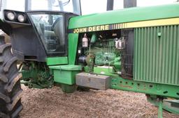 JD 4255 CAB, DSL, 15-SPEED POWERSHIFT TRANS, DUAL REMOTES, NEW REAR TIRES, SN: 11655, 9200 HRS (1-OW