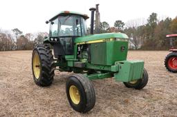 JD 4255 CAB, DSL, 15-SPEED POWERSHIFT TRANS, DUAL REMOTES, NEW REAR TIRES, SN: 11655, 9200 HRS (1-OW