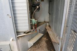 LONG 10-BOX ALL METAL BARN, SINGLE PHASE, LP GAS, CURECO CONTROLS, EVANS HEAT EXCHANGER