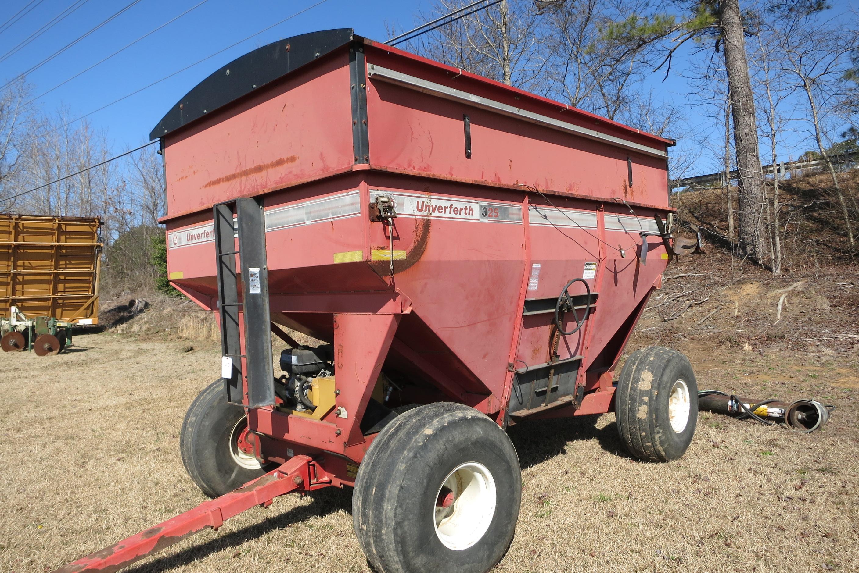 UNVERFERTH 325 SEED TENDER, GRAVITY FLOW WAGON