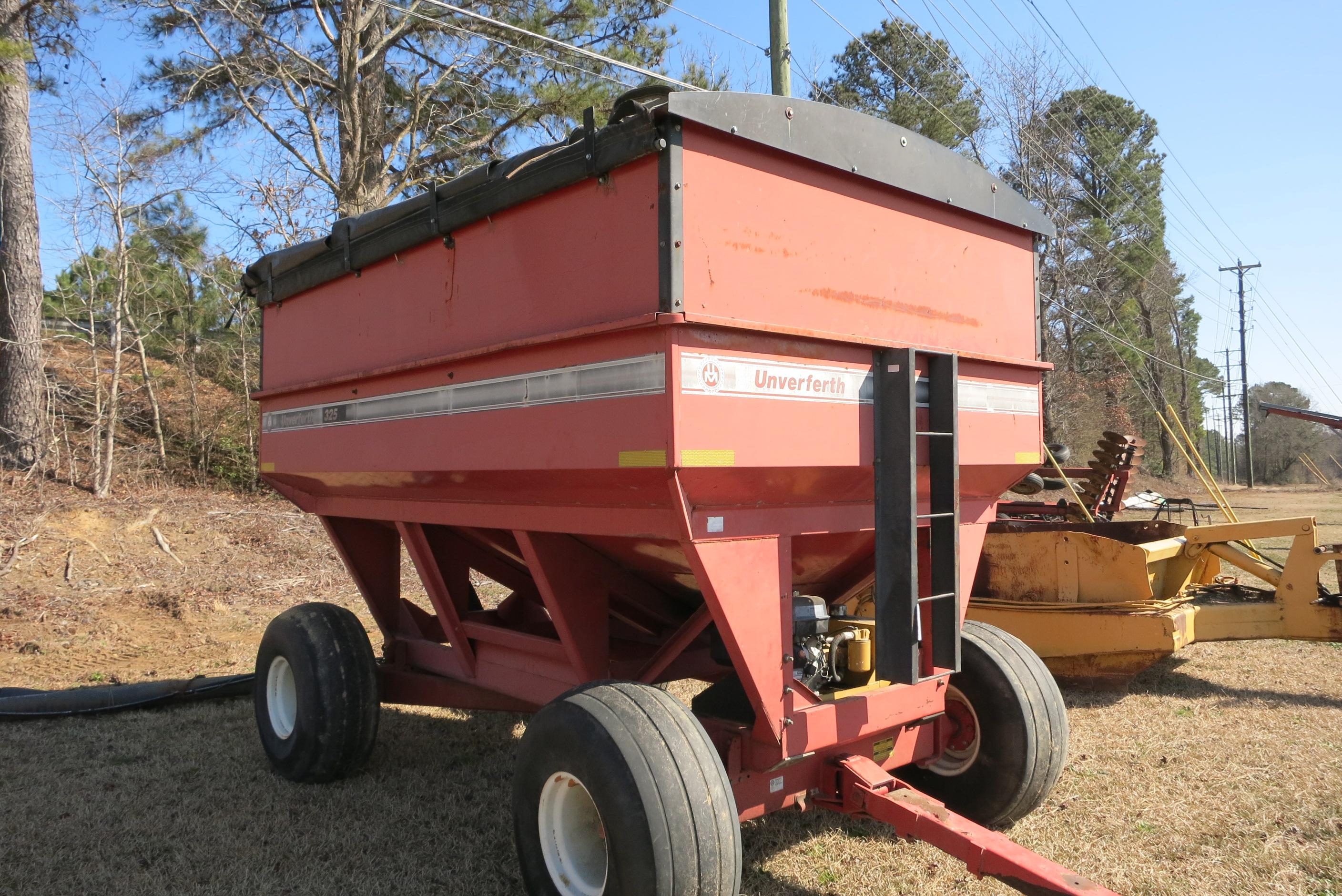 UNVERFERTH 325 SEED TENDER, GRAVITY FLOW WAGON