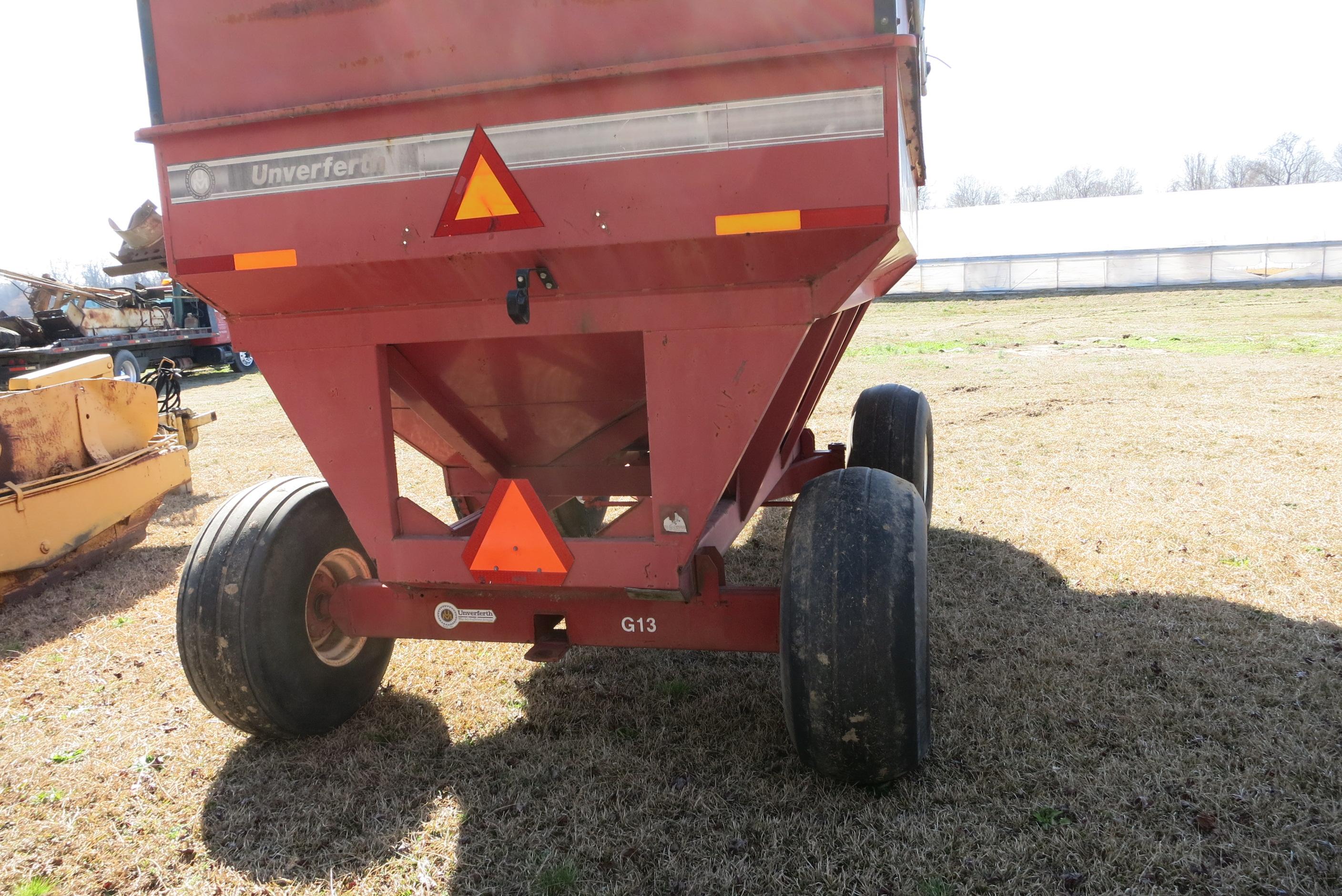 UNVERFERTH 325 SEED TENDER, GRAVITY FLOW WAGON