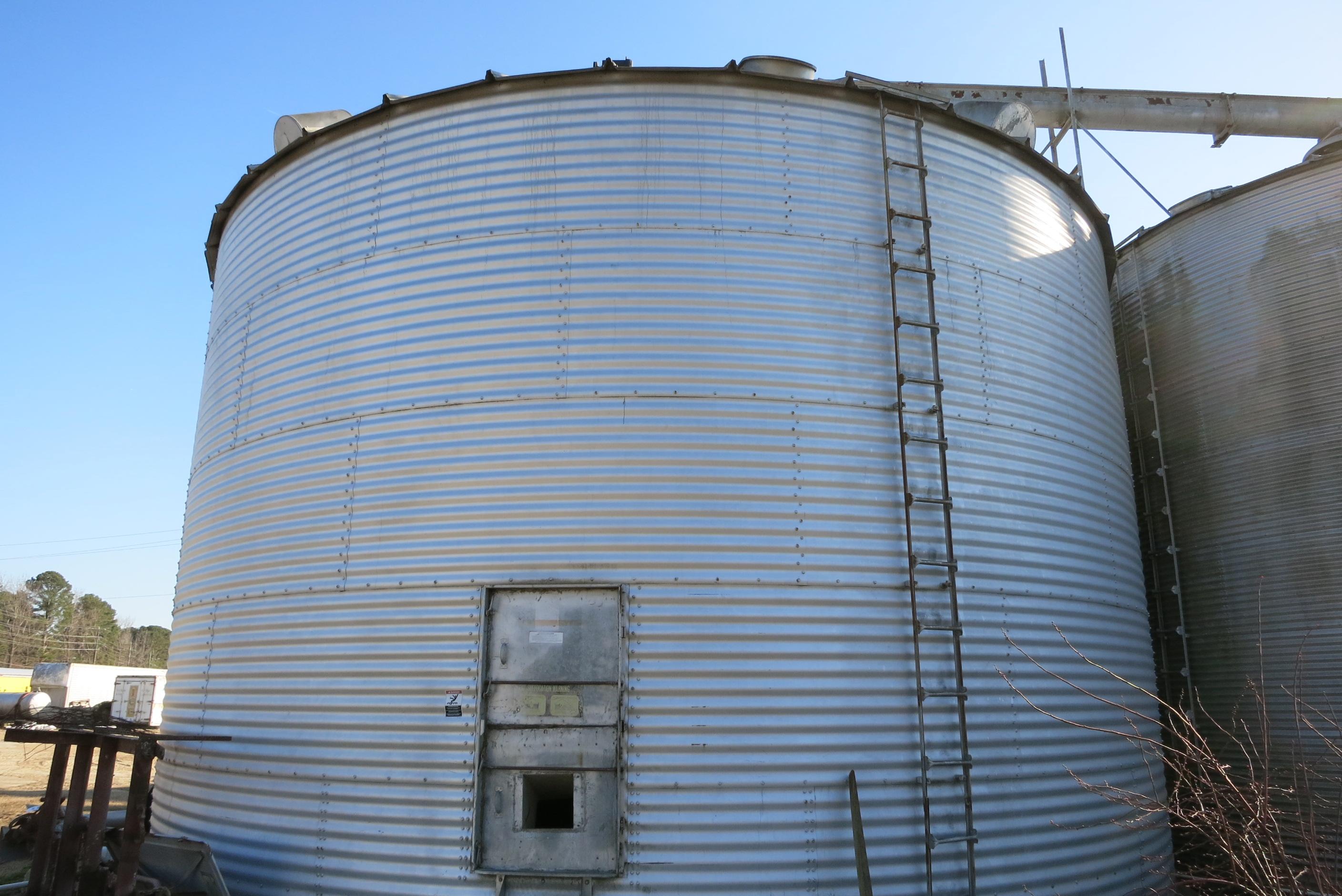 LONG 10,000 BU BIN, SWEEP, FAN, 3-PHASE