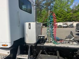 2003 KENWORTH DAY CAB CAT C-12 DSL ENGINE 10-SP EATON FULLER TRANS WETLINE, 402K MILES SHOWING