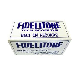 Fidelitone Phonograph Needles Advertising Cabinet