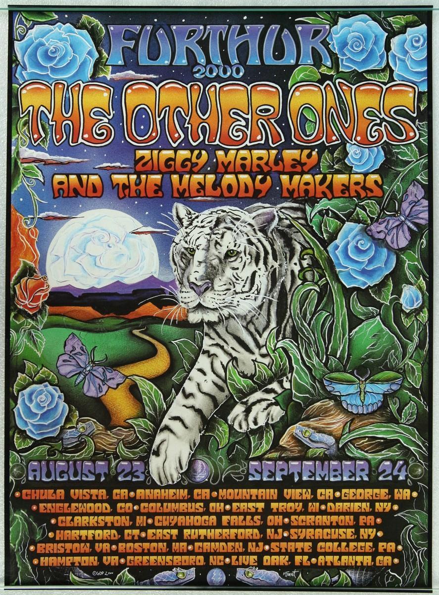 Furthur Ziggy Marley Poster 2000