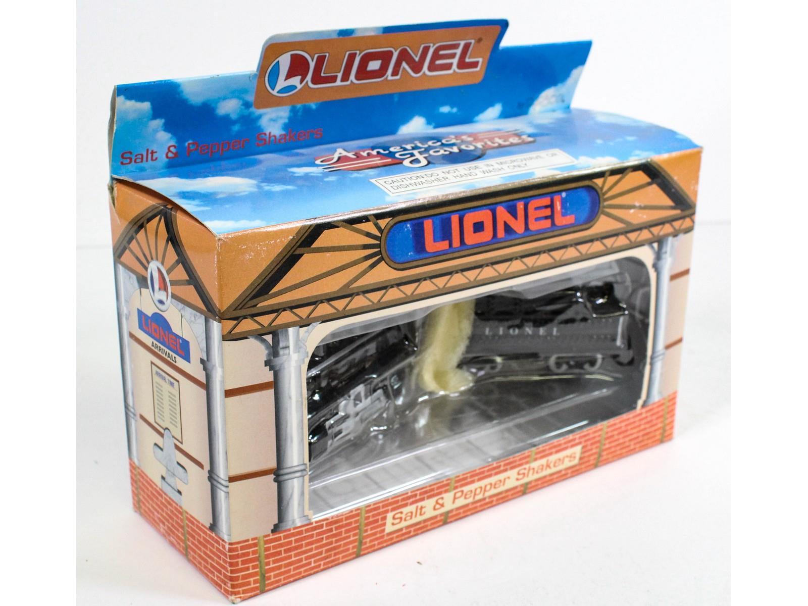 2 Lionel Accessories Alarm Clock Salt Pepper