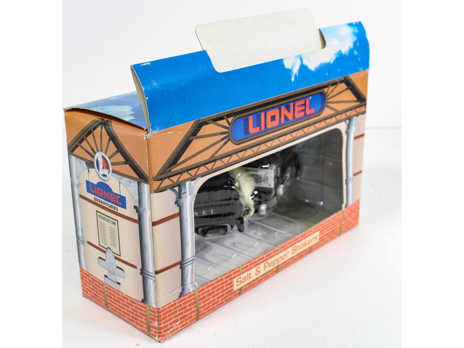 2 Lionel Accessories Alarm Clock Salt Pepper