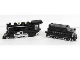2 Lionel Accessories Alarm Clock Salt Pepper