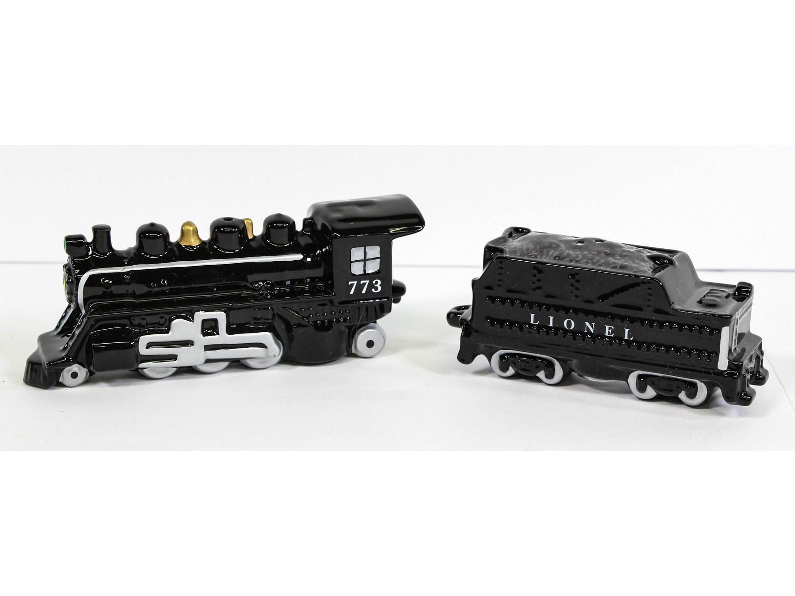 2 Lionel Accessories Alarm Clock Salt Pepper