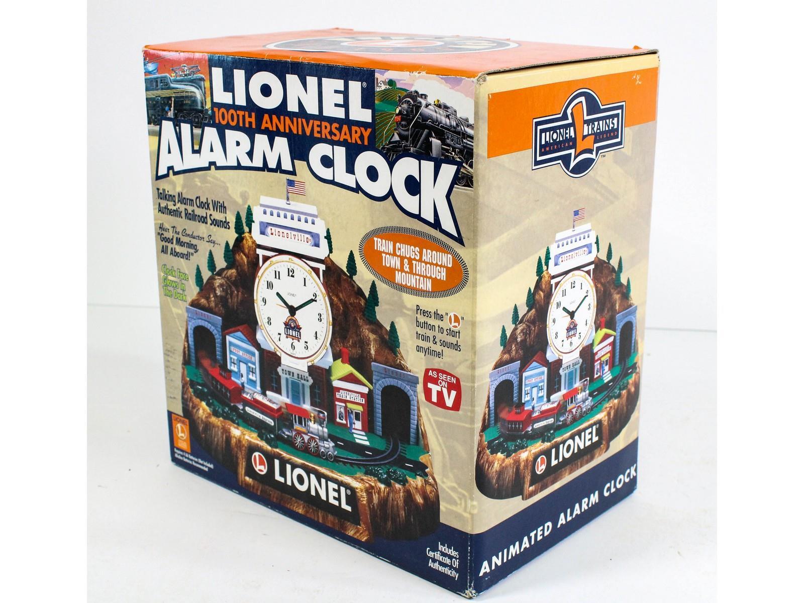 2 Lionel Accessories Alarm Clock Salt Pepper