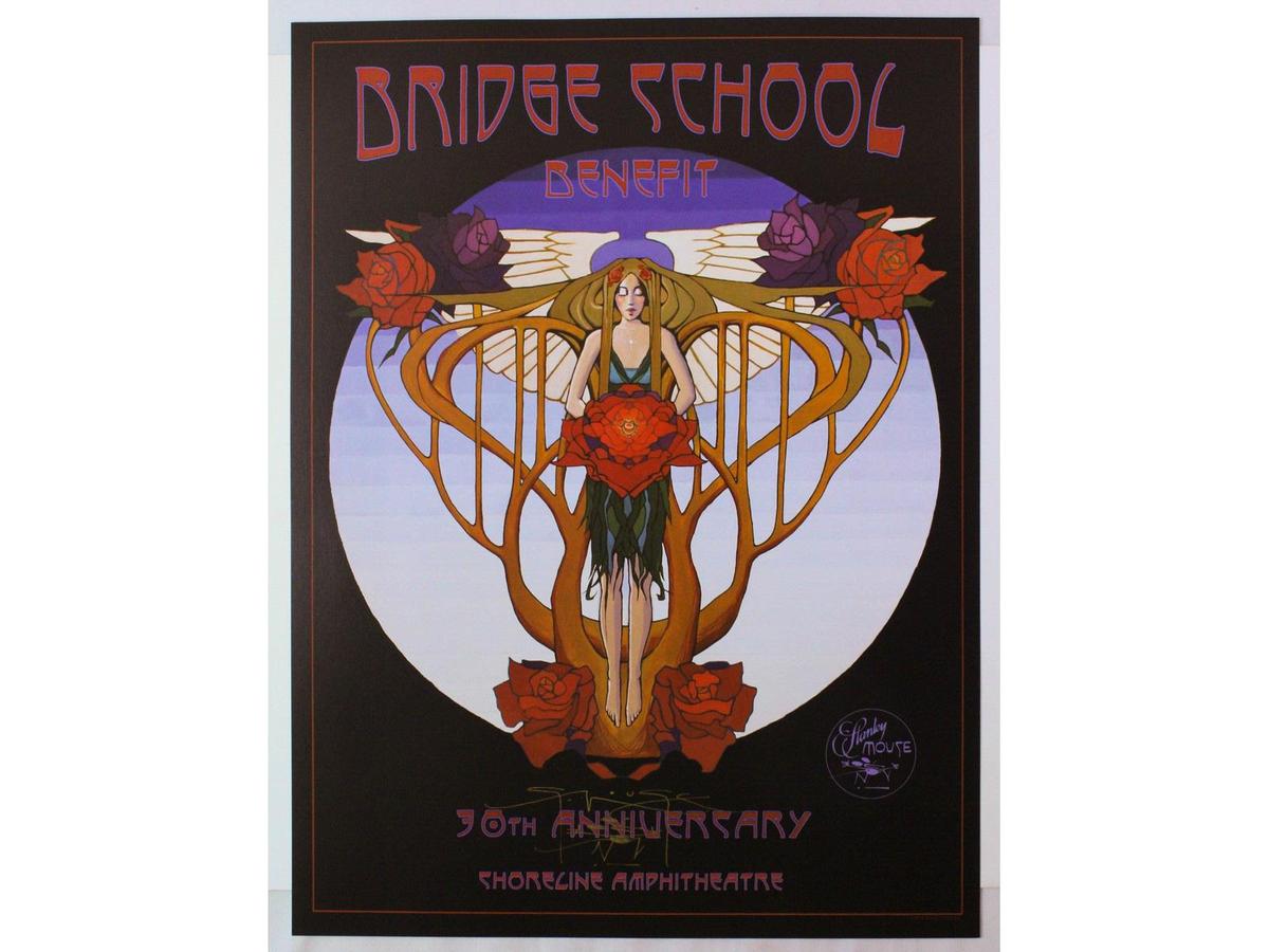 Stanley Mouse Bridge School Benefit Poster 2016