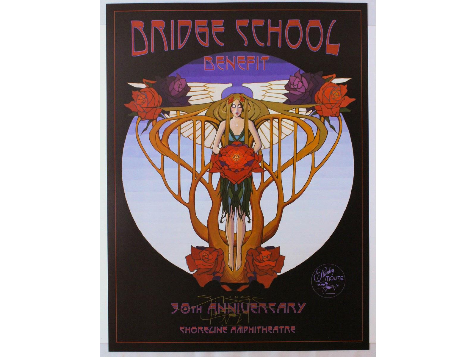 Stanley Mouse Bridge School Benefit Poster 2016