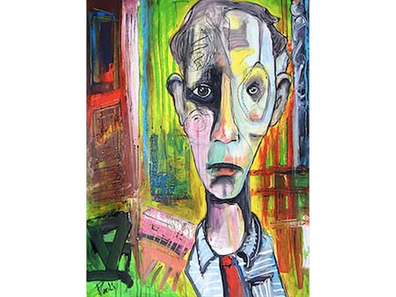 Paoli Original Art "Art Critic" Eye Candy