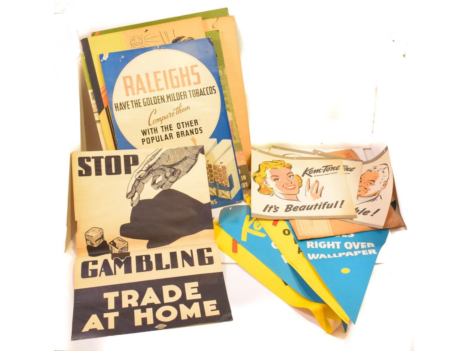 Vintage Paper Advertisements