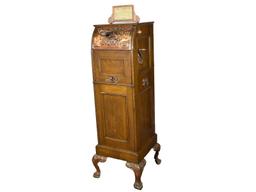 Antique Coin Op Quartoscope 5¢ Arcade Mutoscope