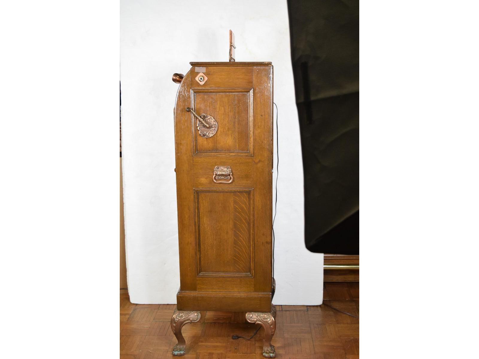 Antique Coin Op Quartoscope 5¢ Arcade Mutoscope