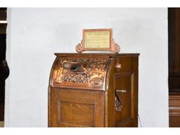Antique Coin Op Quartoscope 5¢ Arcade Mutoscope